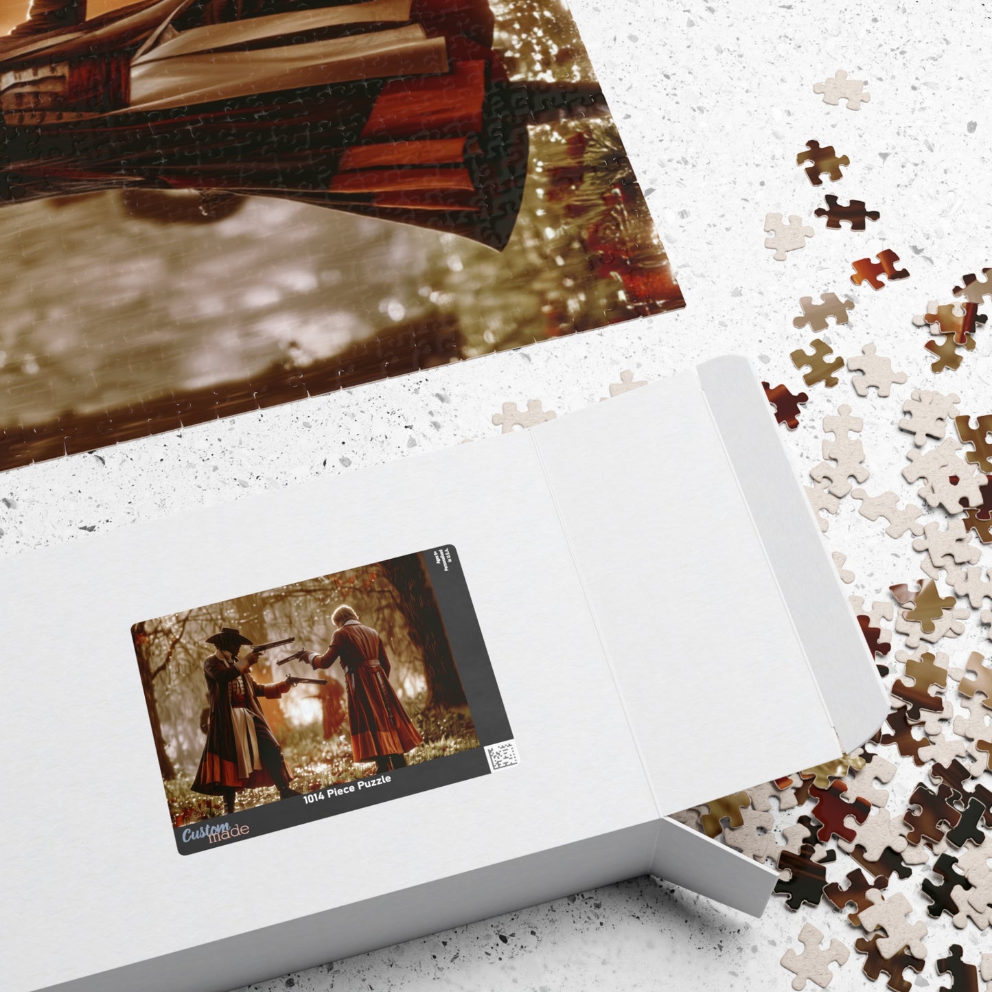 The Duel At Dawn, Gunsmoke and Resolve (Jigsaw Puzzle)