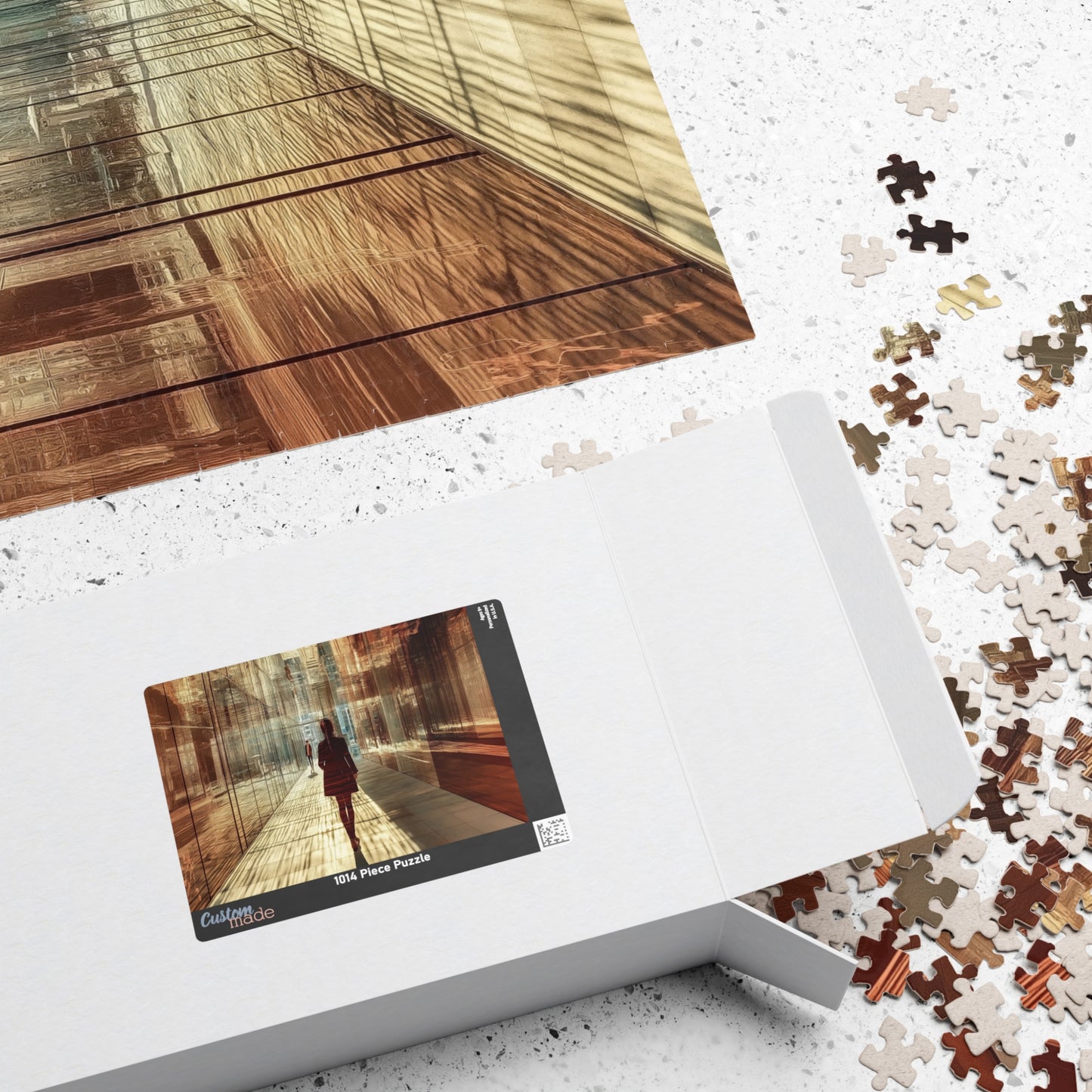 Corporate Silence, Alone in the Crowd (jigsaw puzzle)