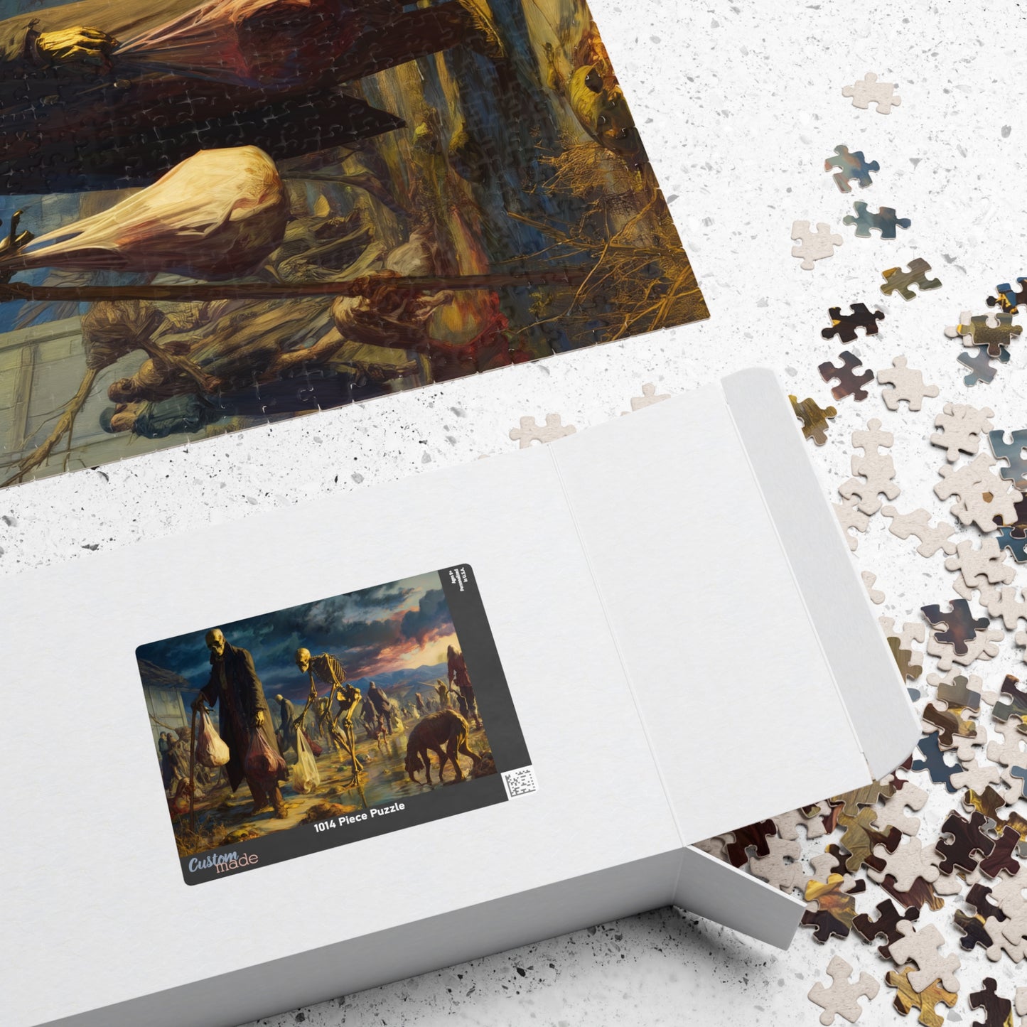 The Scourge of the Free Market, Perspective of the Withered (Jigsaw Puzzle)