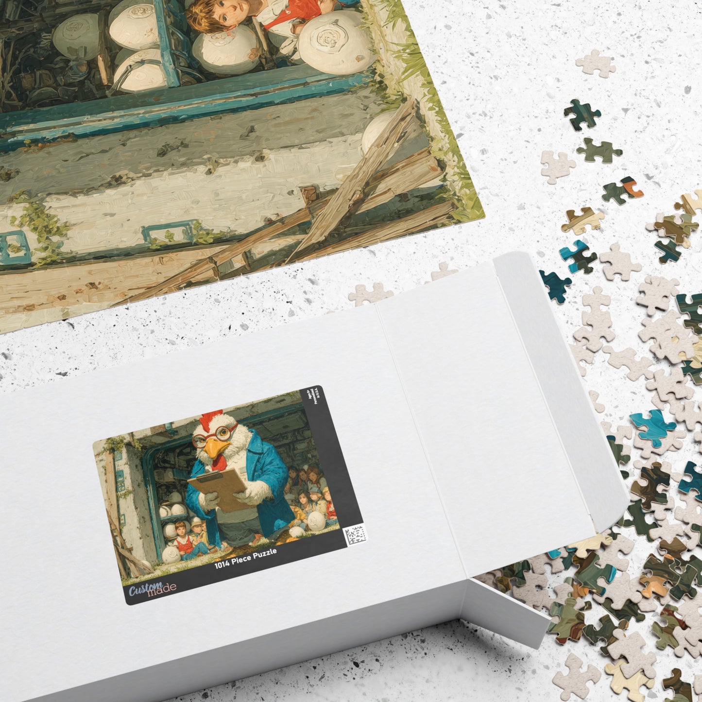 Under New Management, Cage-Free Humans (Jigsaw Puzzle)