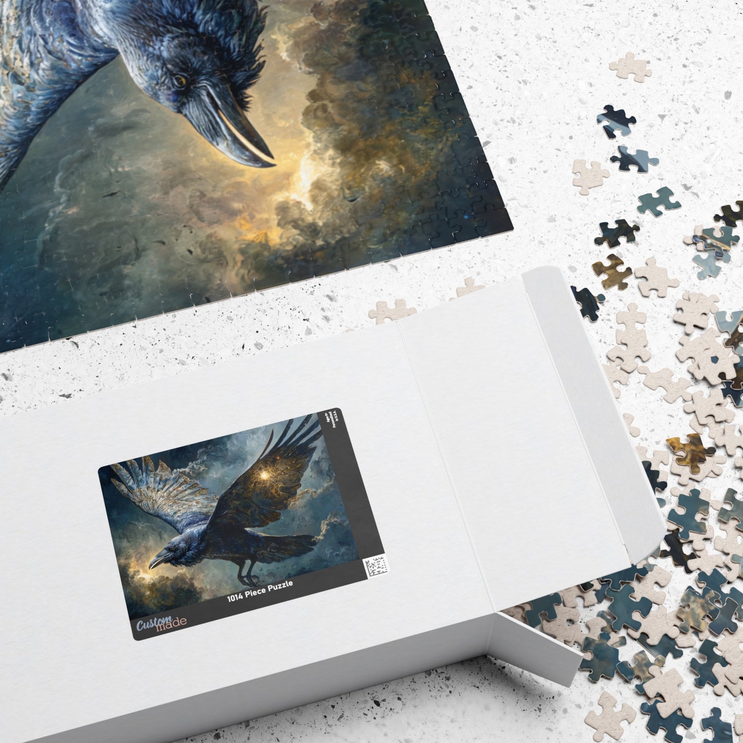 Cosmic Wing, Gilded Omens (Jigsaw Puzzle)