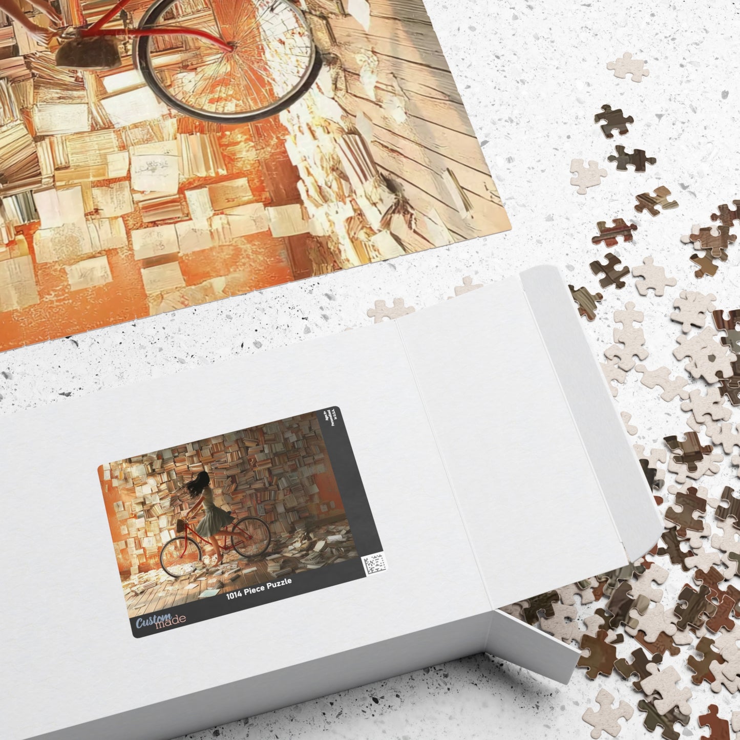 The Scholar's Escape, Wall of Books (Jigsaw Puzzle)