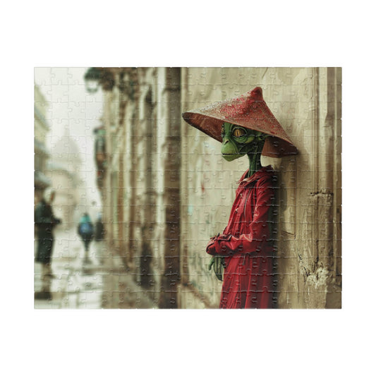 Just Passing Time, An Alien's View (Jigsaw Puzzle)