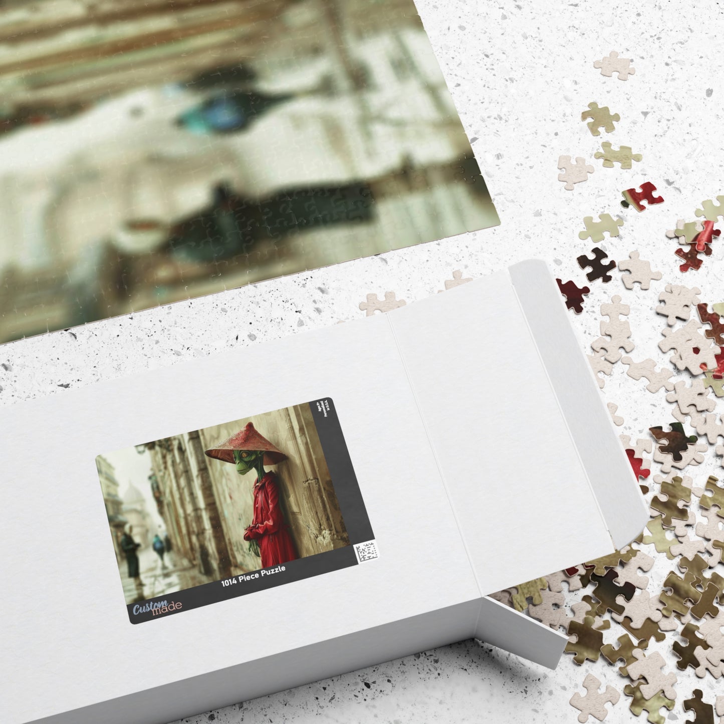 Just Passing Time, An Alien's View (Jigsaw Puzzle)