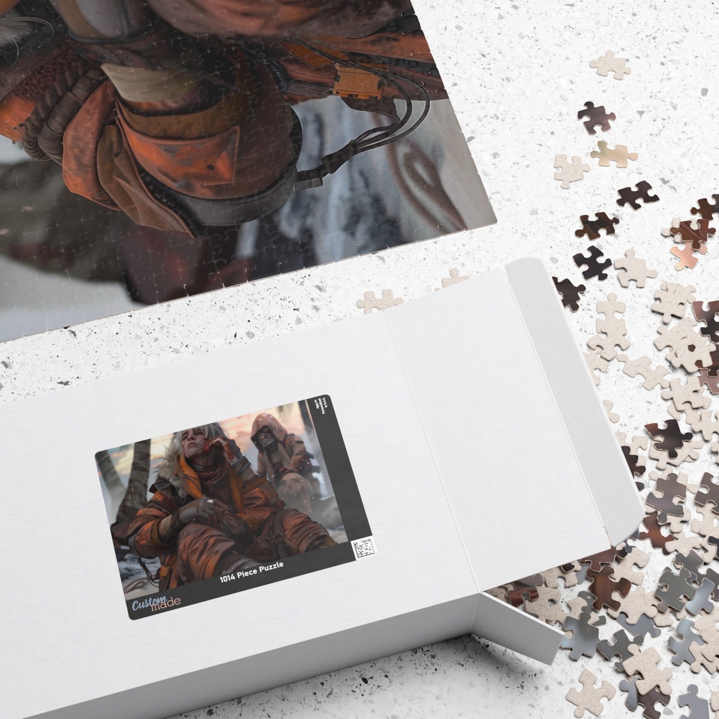 Wasteland Sustenance, A Scavenger's Lunch (Jigsaw Puzzle)