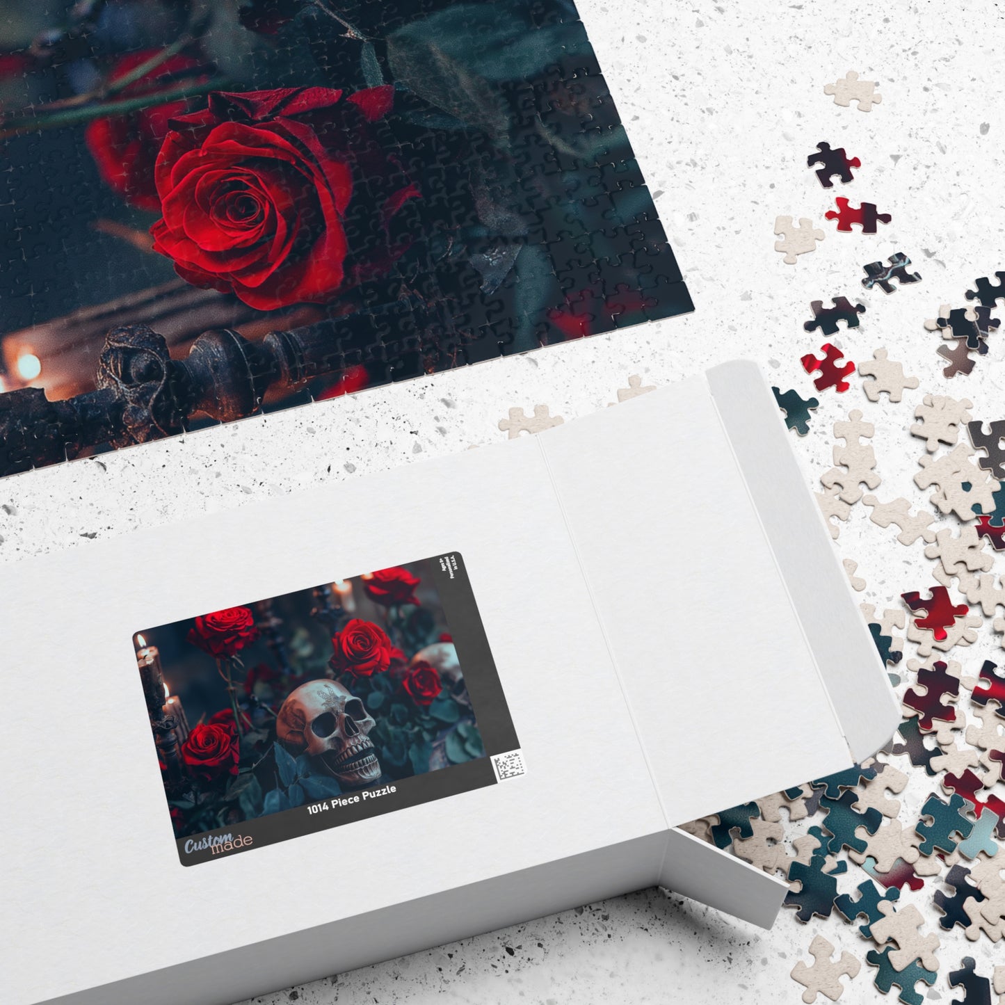 Mortal Bloom, Rose for a Skull (Jigsaw Puzzle)