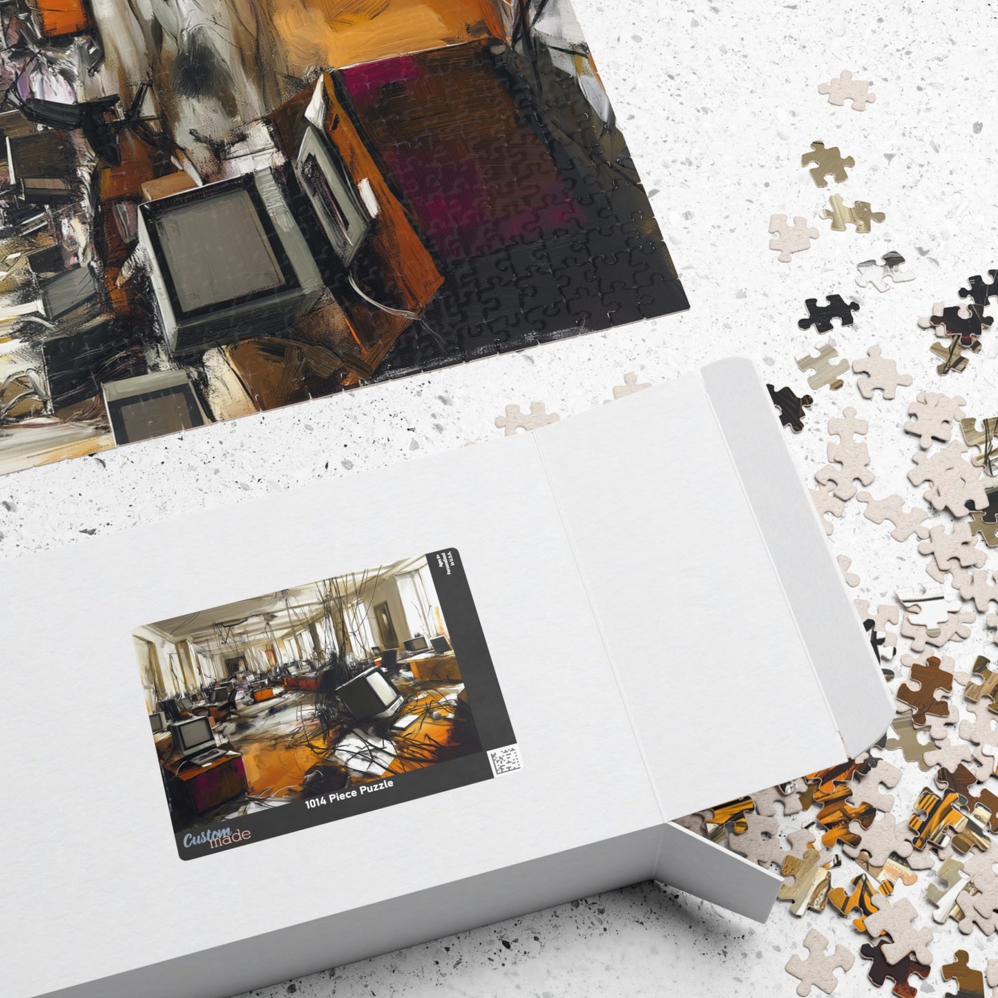 Day in the Office, Jumbled Space (Jigsaw Puzzle)