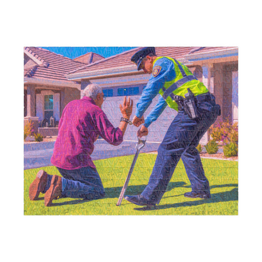 HOA Lawn Order, Suburban Justice (Jigsaw Puzzle)