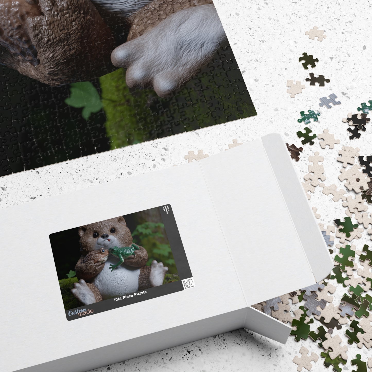 Bear Hugs and Frog Kisses, Forest Friends Forever (Jigsaw Puzzle)