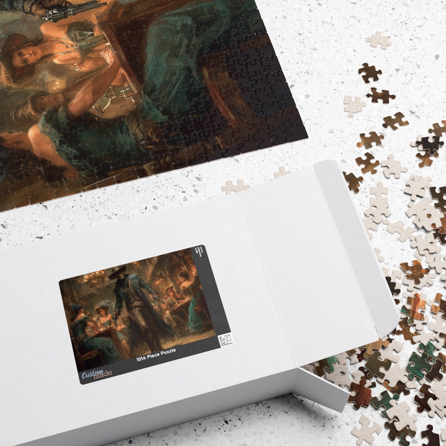 Phantom of the Frontier, Whispers of the Undead West (Jigsaw Puzzle)