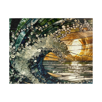 Ephemeral Splash, Frozen in Glass (Jigsaw Puzzle)