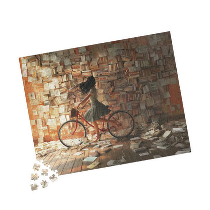 The Scholar's Escape, Wall of Books (Jigsaw Puzzle)