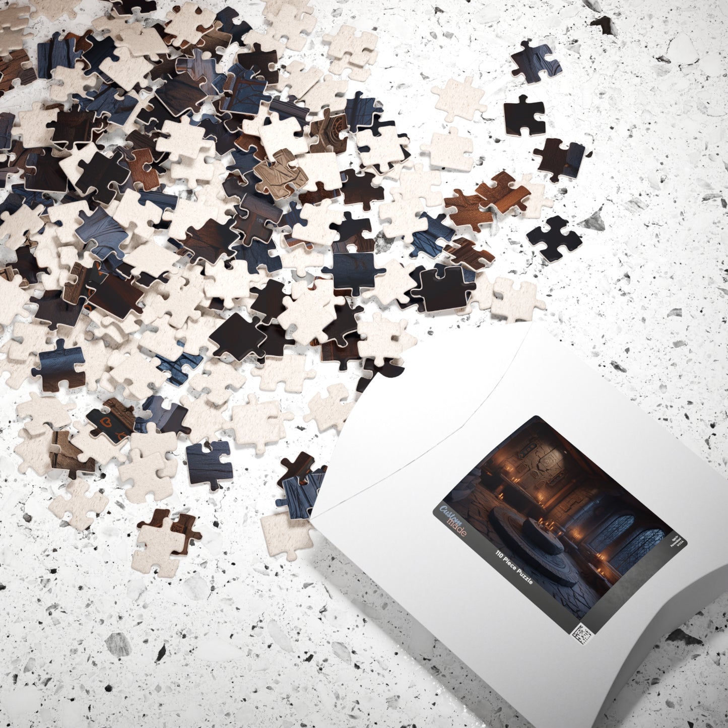 Stone and Candlelight, Dream of the Past (Jigsaw Puzzle)
