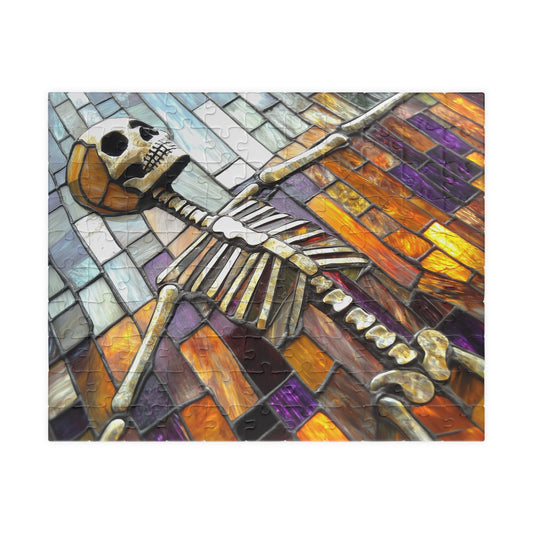 Bones of Glass, Mosaic Skeleton (Jigsaw Puzzle)