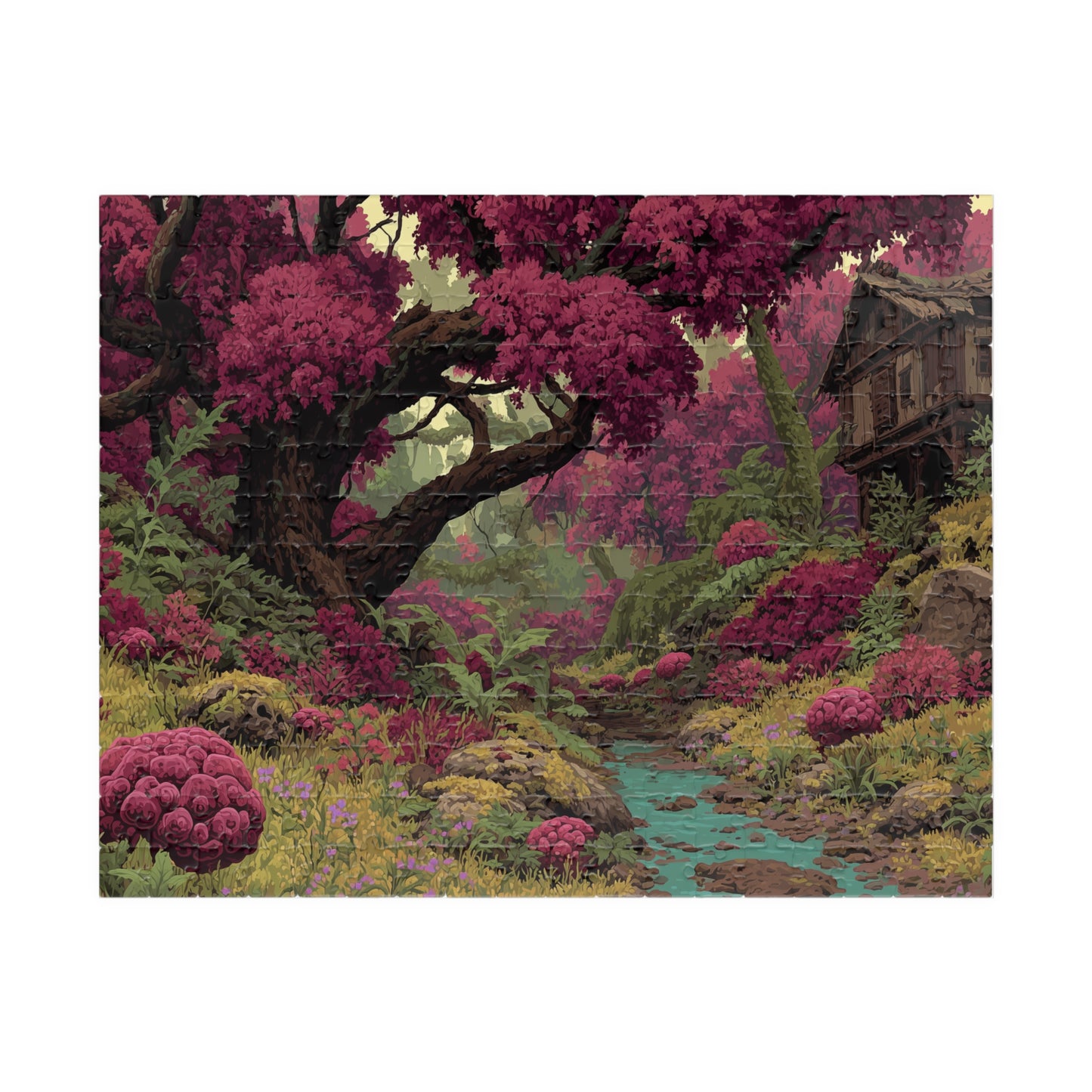 Violet Verdant, The Grove of Forgotten Dreams (Jigsaw Puzzle)