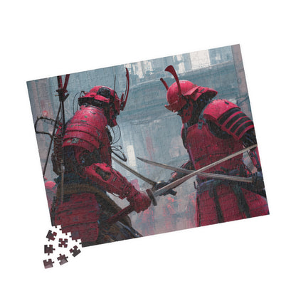 CyberShogun Showdown, Robotic Swordfight (Jigsaw Puzzle)