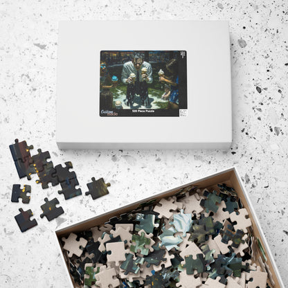 Frozen Delight Fanatic, The Man Who Could Not Stop (Jigsaw Puzzle)