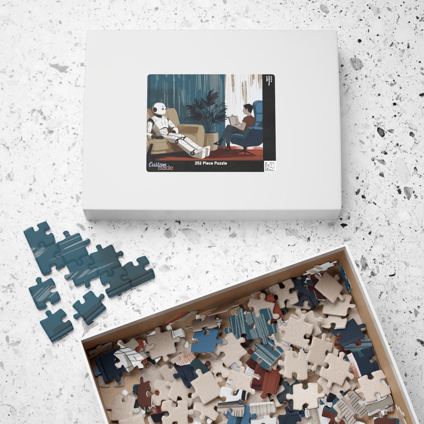 Robot Therapy, Digital Depression (jigsaw puzzle)