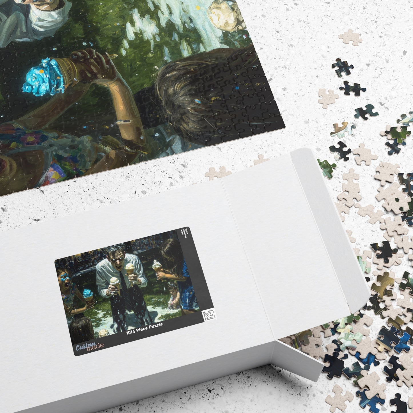 Frozen Delight Fanatic, The Man Who Could Not Stop (Jigsaw Puzzle)