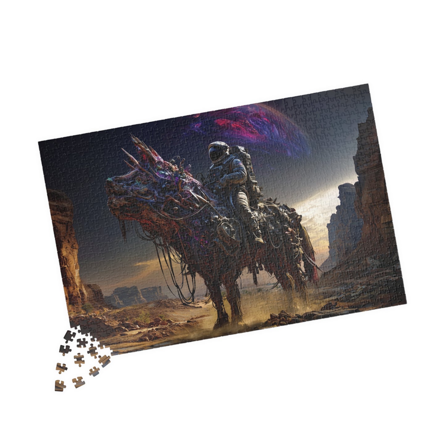 Echo and the Astronaut, The Iron Steed of Andromeda (Jigsaw Puzzle)