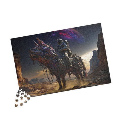 Echo and the Astronaut, The Iron Steed of Andromeda (Jigsaw Puzzle)