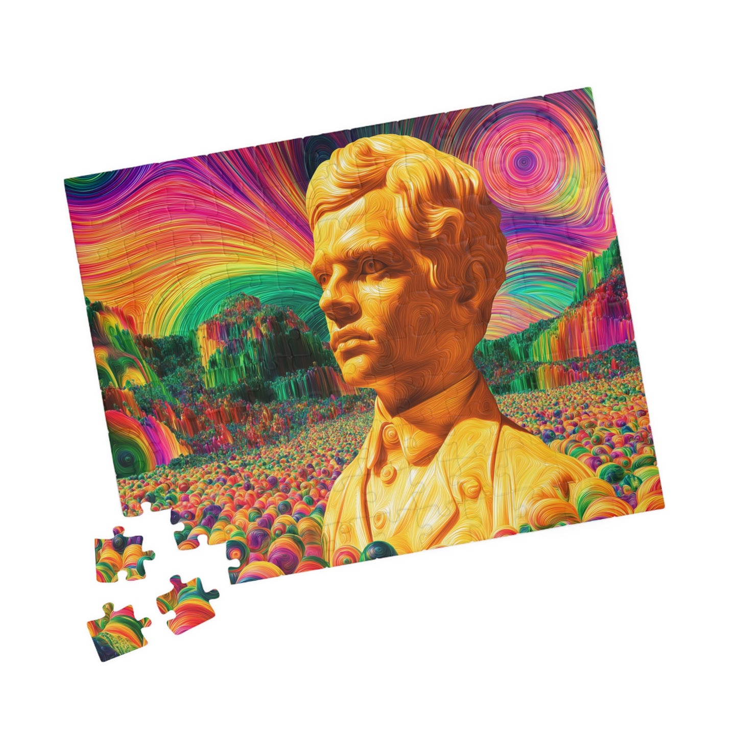 I'm on the wrong floor again, Digital Dreamscape Portrait (Jigsaw Puzzle)