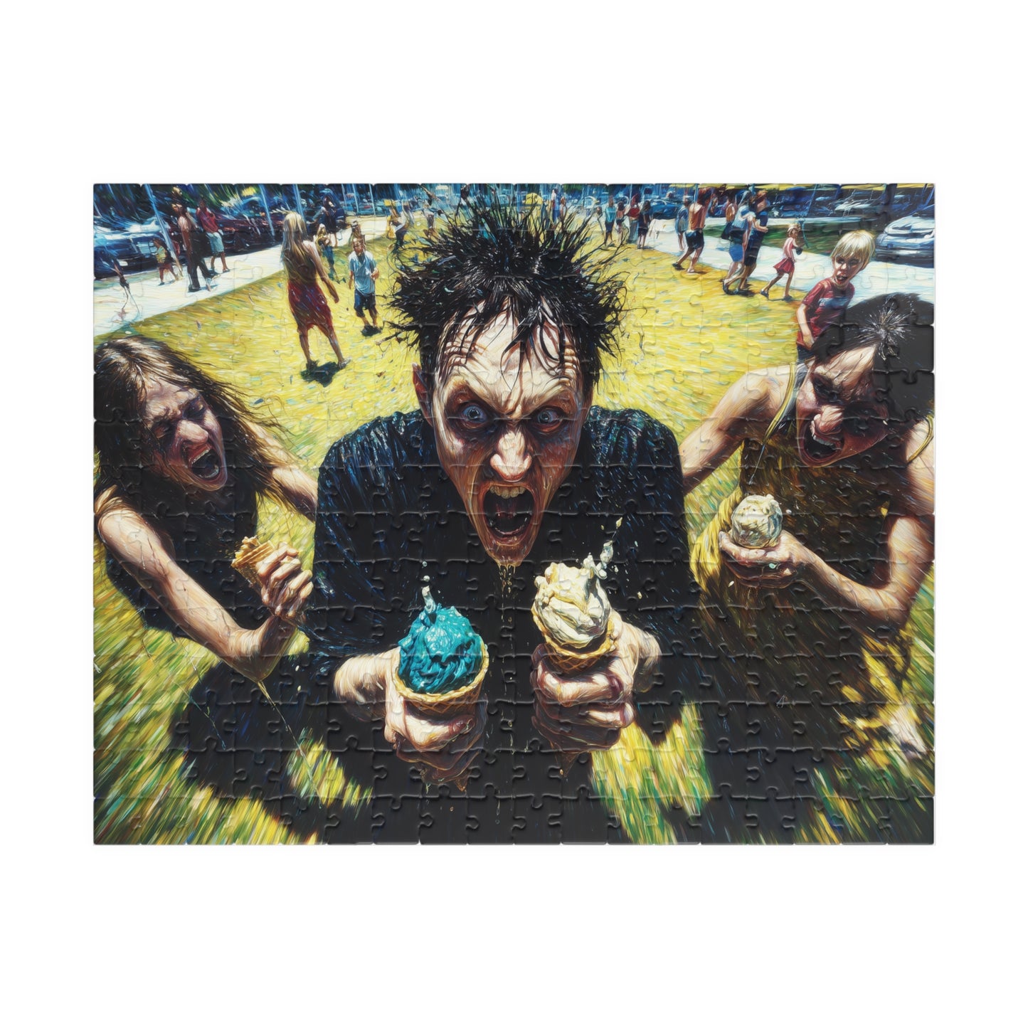 I Scream For Ice Cream, Sugar Frenzy at High Noon (Jigsaw Puzzle)