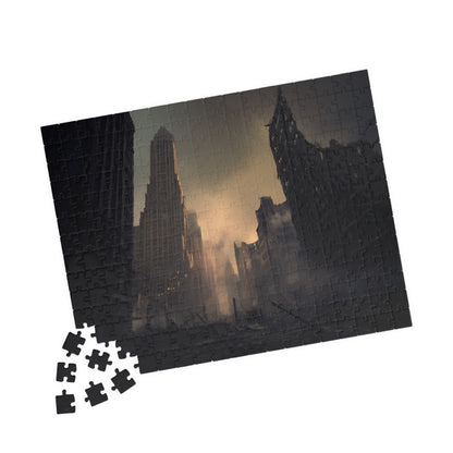 Urban Desolation, The Last Dawn of Metropolis (Jigsaw Puzzle)