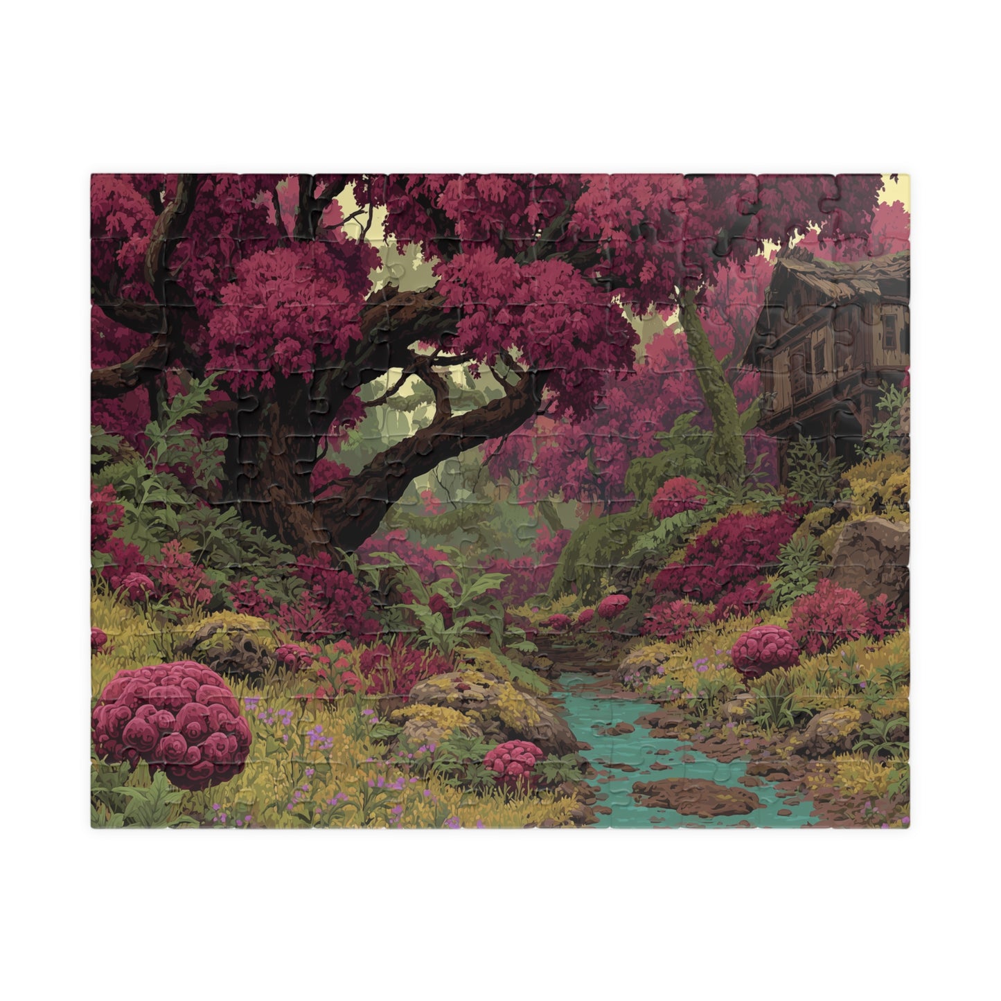 Violet Verdant, The Grove of Forgotten Dreams (Jigsaw Puzzle)