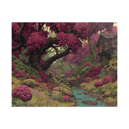 Violet Verdant, The Grove of Forgotten Dreams (Jigsaw Puzzle)
