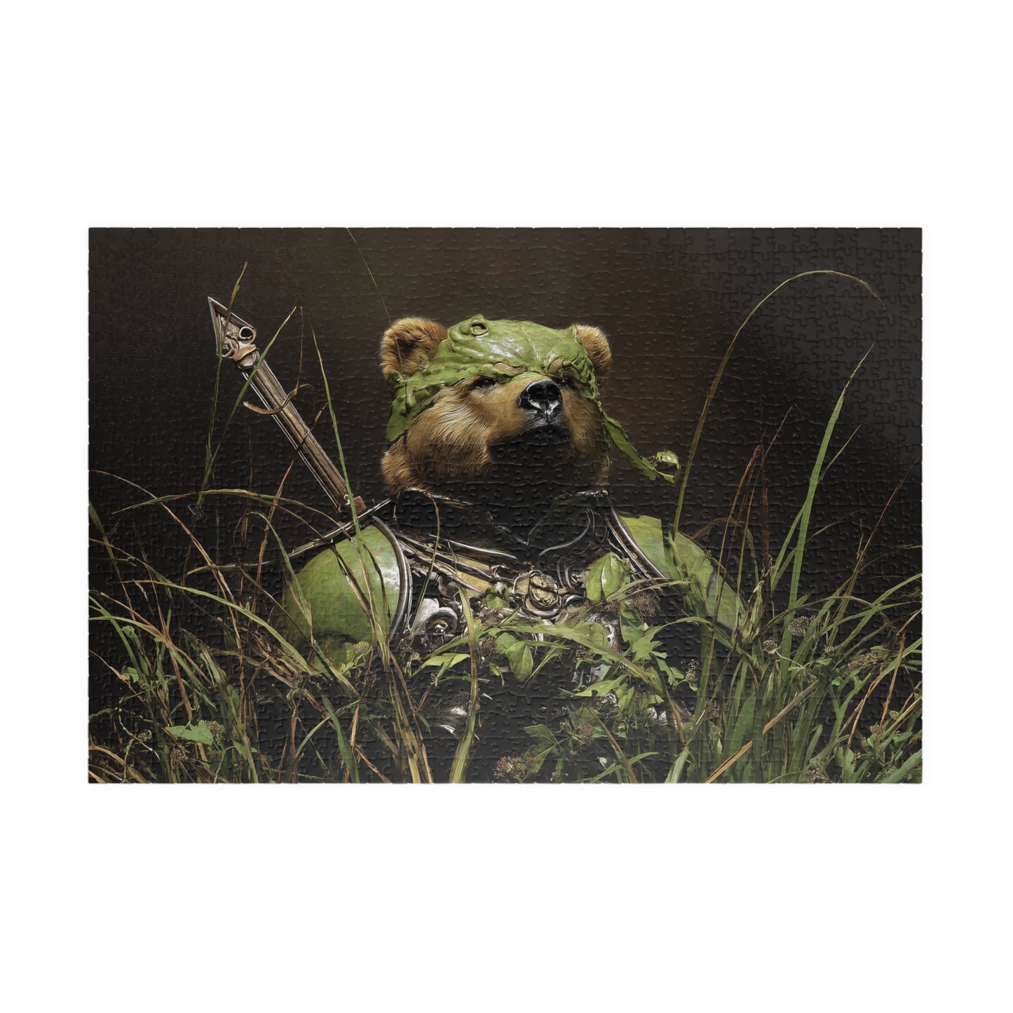 Bear Frog, The Woodland Guardian (Jigsaw Puzzle)
