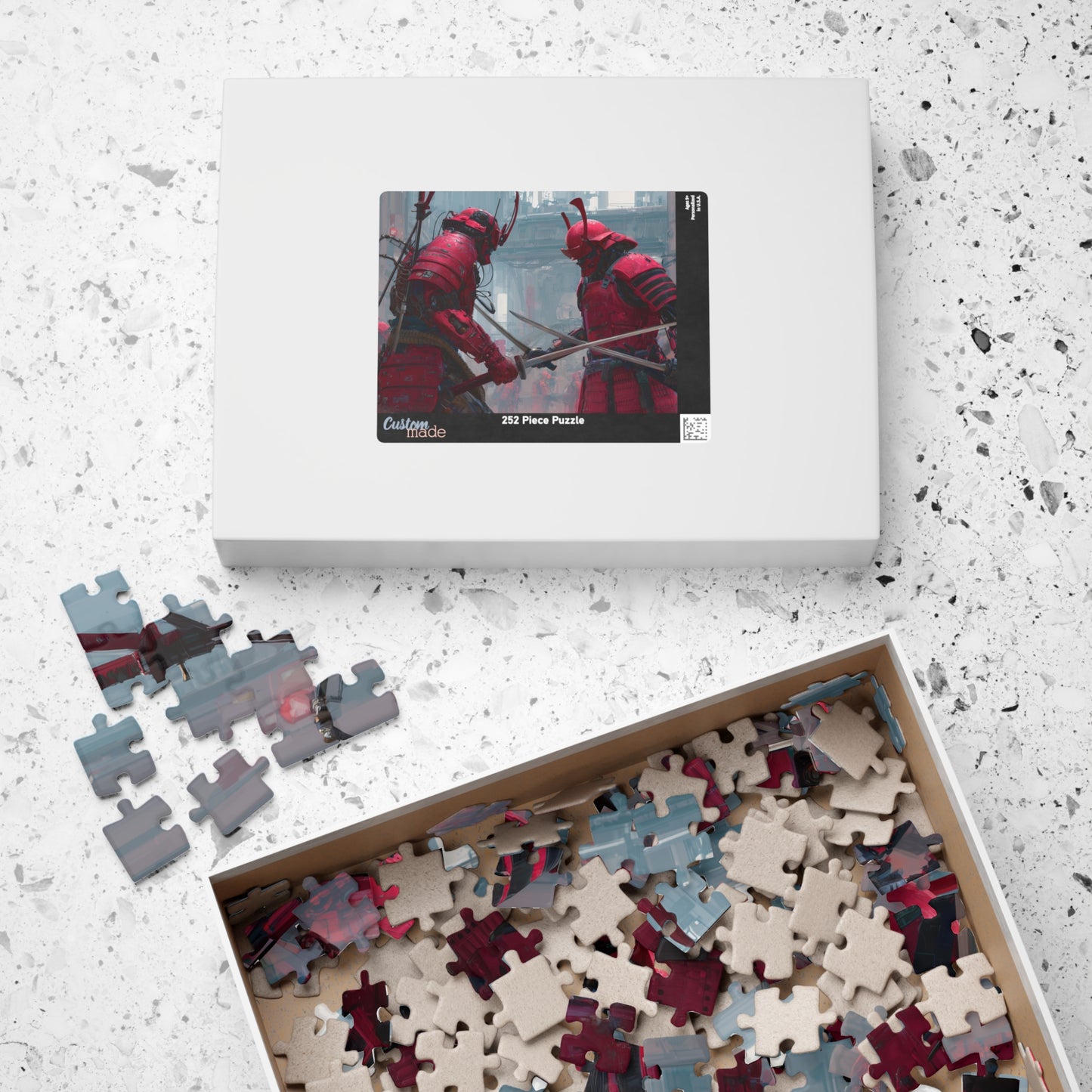 CyberShogun Showdown, Robotic Swordfight (Jigsaw Puzzle)