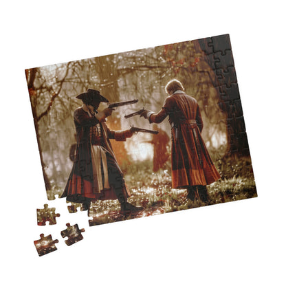 The Duel At Dawn, Gunsmoke and Resolve (Jigsaw Puzzle)