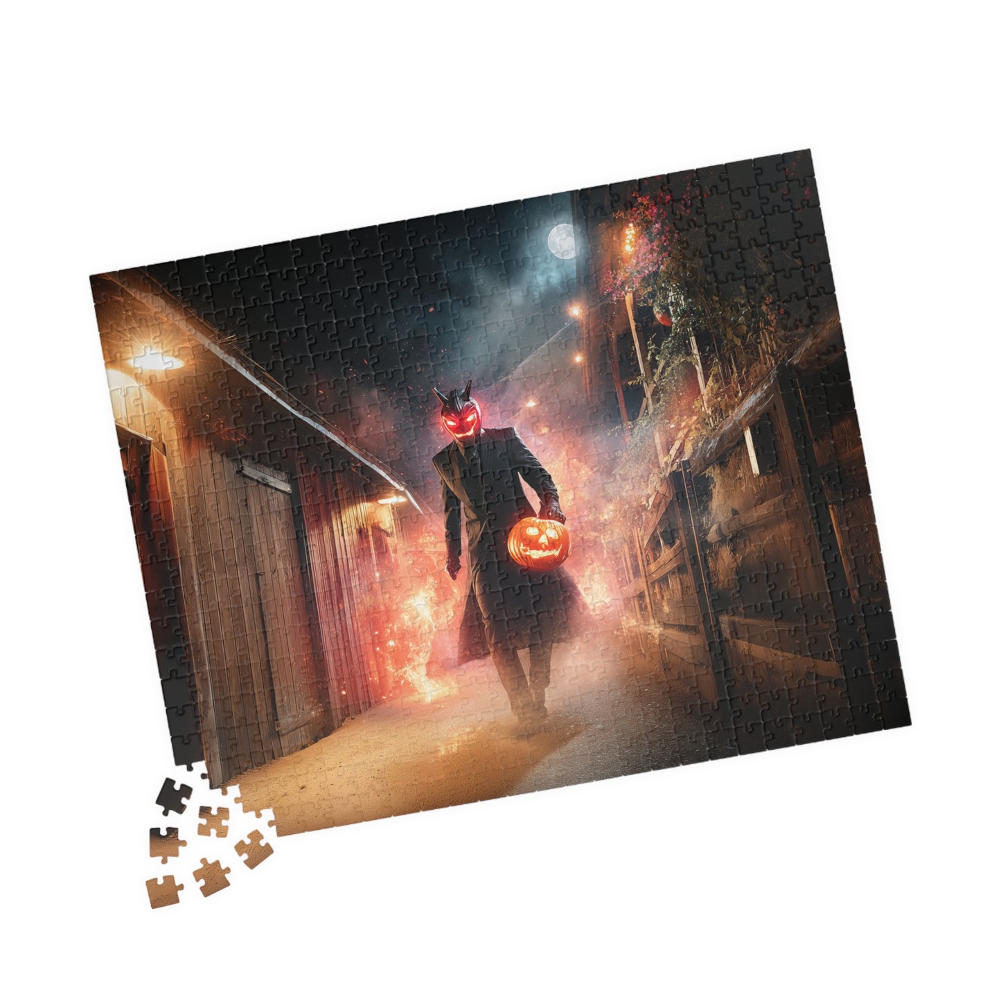 Harbinger of Halloween, Moonlit Fiend (Jigsaw Puzzle)