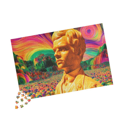 I'm on the wrong floor again, Digital Dreamscape Portrait (Jigsaw Puzzle)