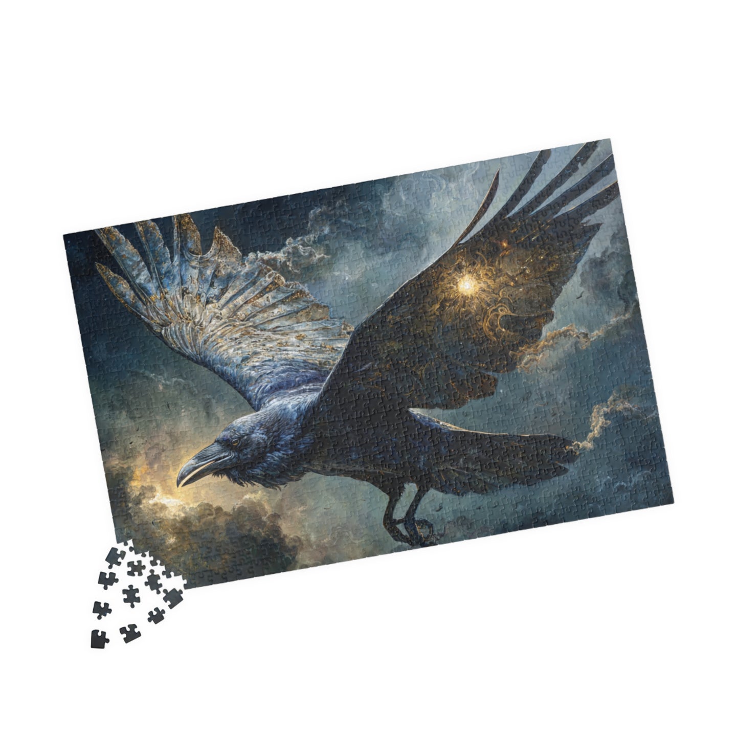 Cosmic Wing, Gilded Omens (Jigsaw Puzzle)