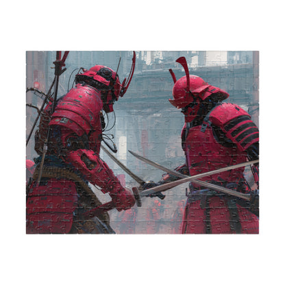 CyberShogun Showdown, Robotic Swordfight (Jigsaw Puzzle)