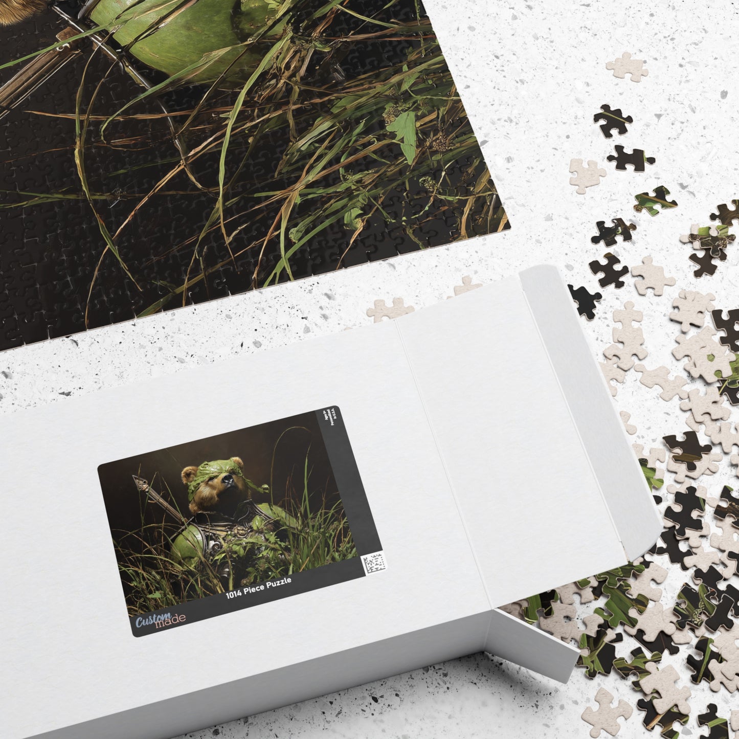 Bear Frog, The Woodland Guardian (Jigsaw Puzzle)