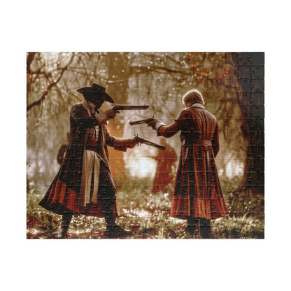 The Duel At Dawn, Gunsmoke and Resolve (Jigsaw Puzzle)