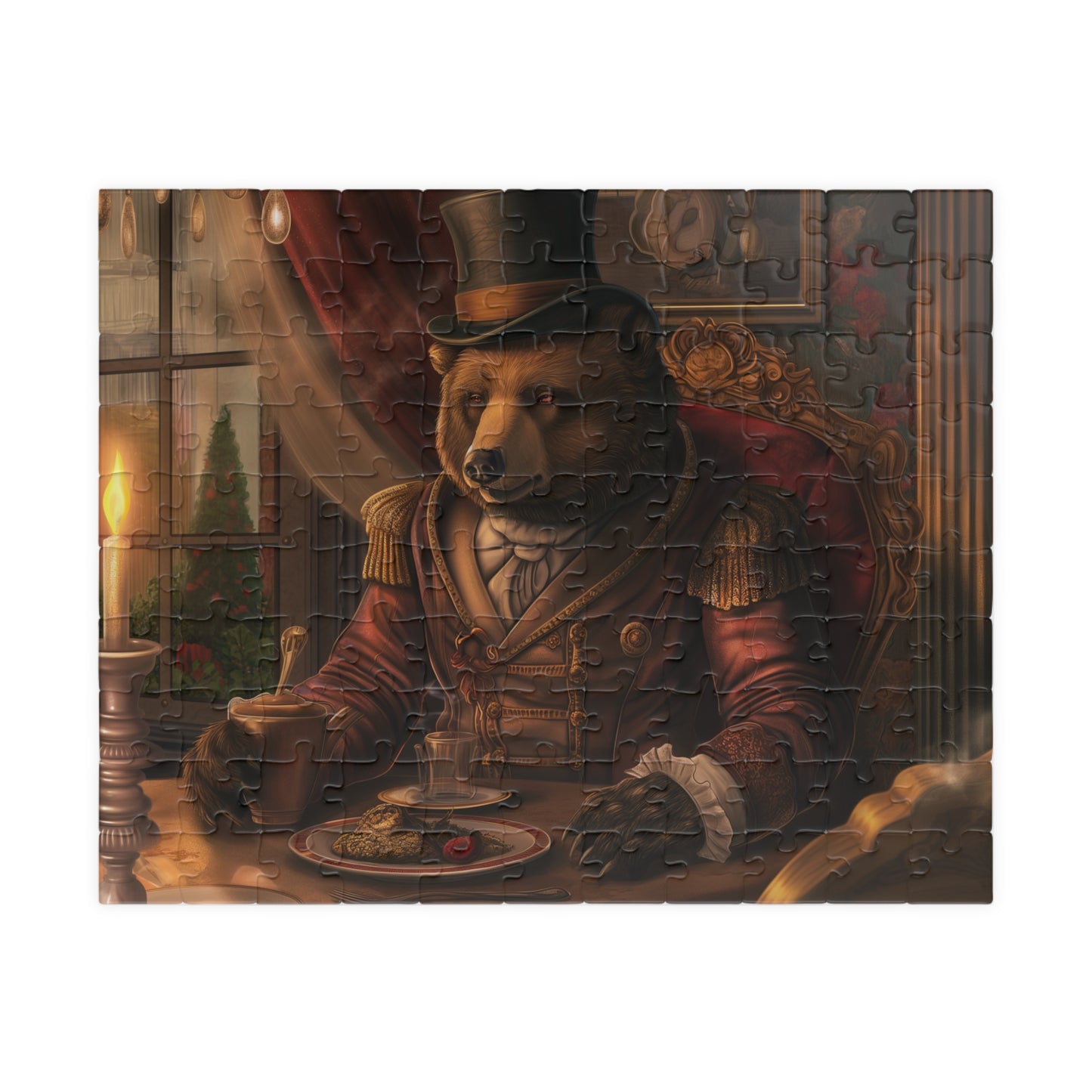 Dinner with a Gentleman, A Great Feast (jigsaw puzzle)
