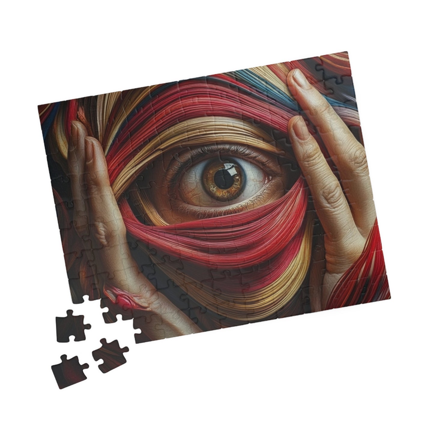 Make Up Your Mind, Eye Wide Open (jigsaw puzzle)