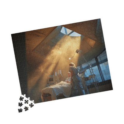 Quiet Heroine, Hope Woven in White (Jigsaw Puzzle)