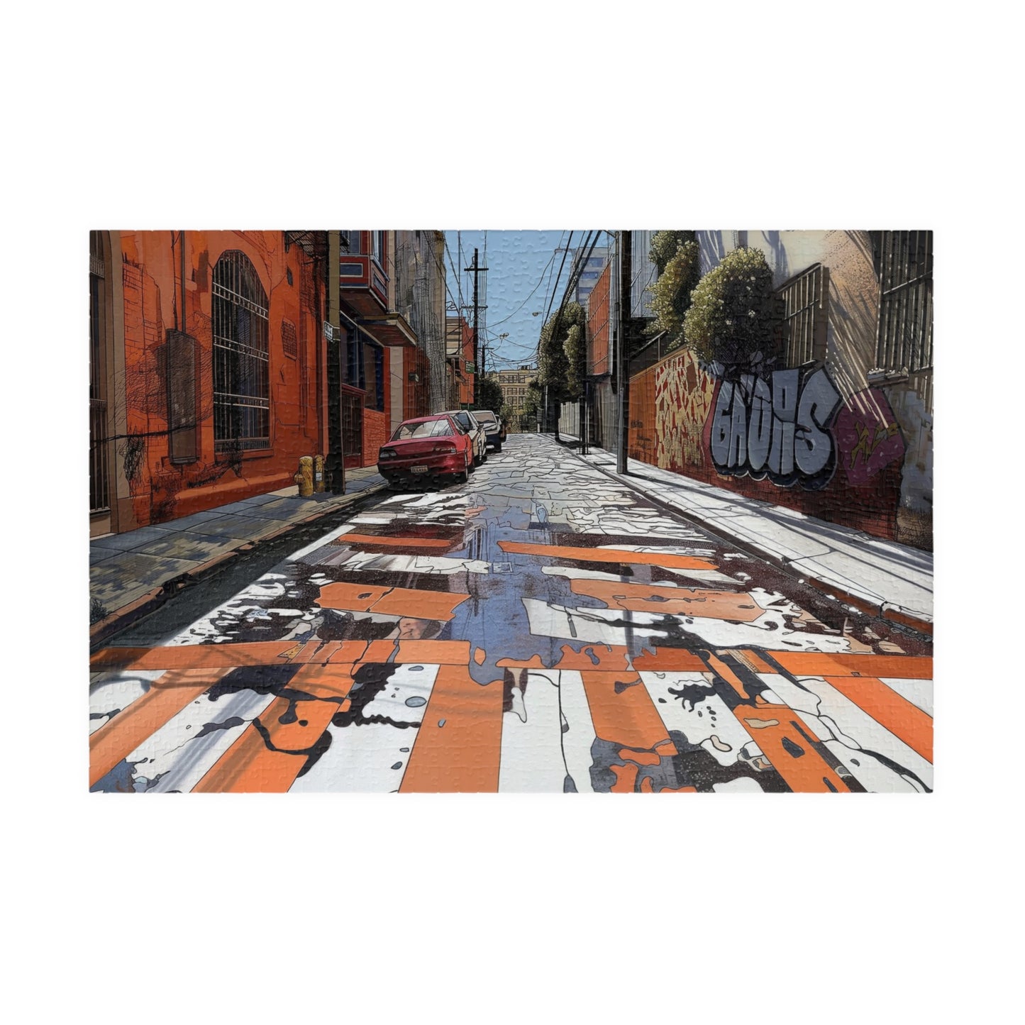 Pavement Dreams, Urban Living (Jigsaw Puzzle)