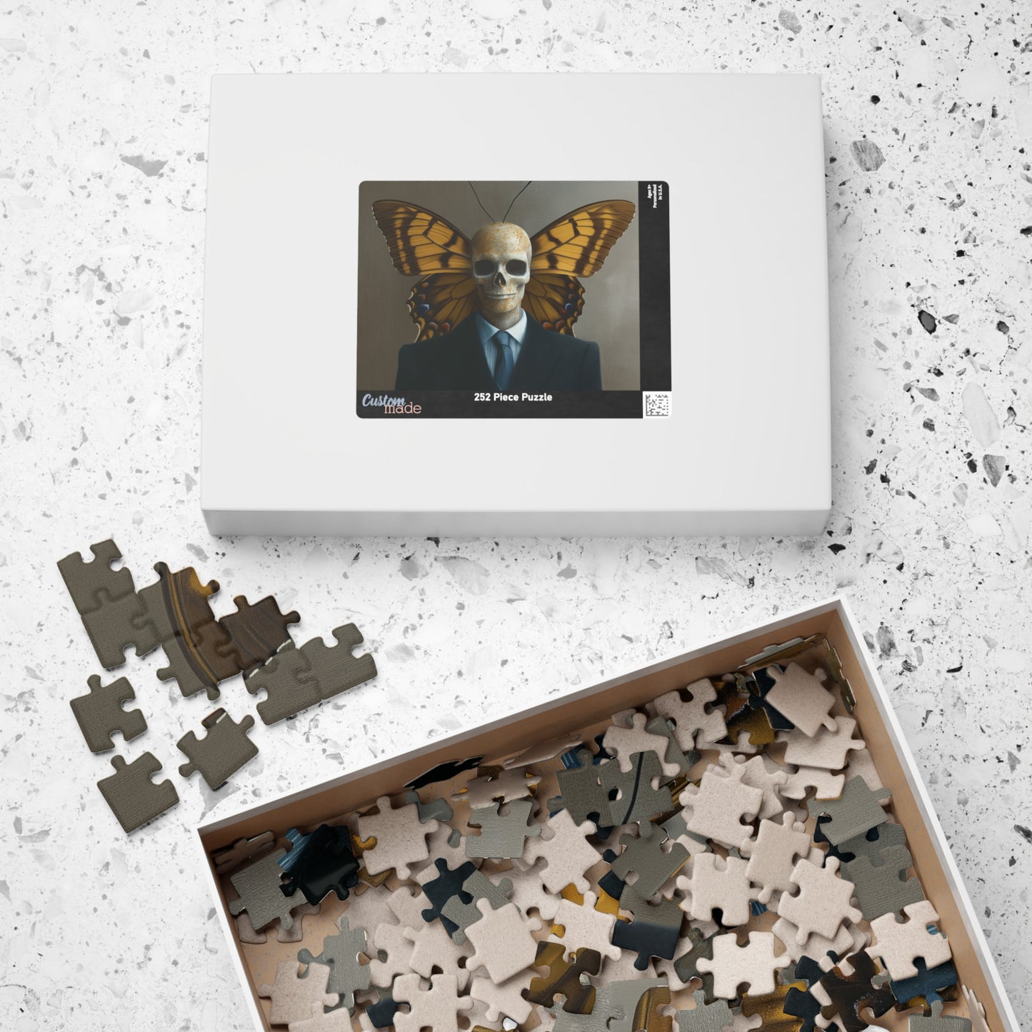 Death Takes Flight, Elegance Beyond The Grave (jigsaw puzzle)