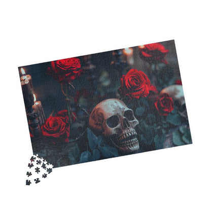 Mortal Bloom, Rose for a Skull (Jigsaw Puzzle)