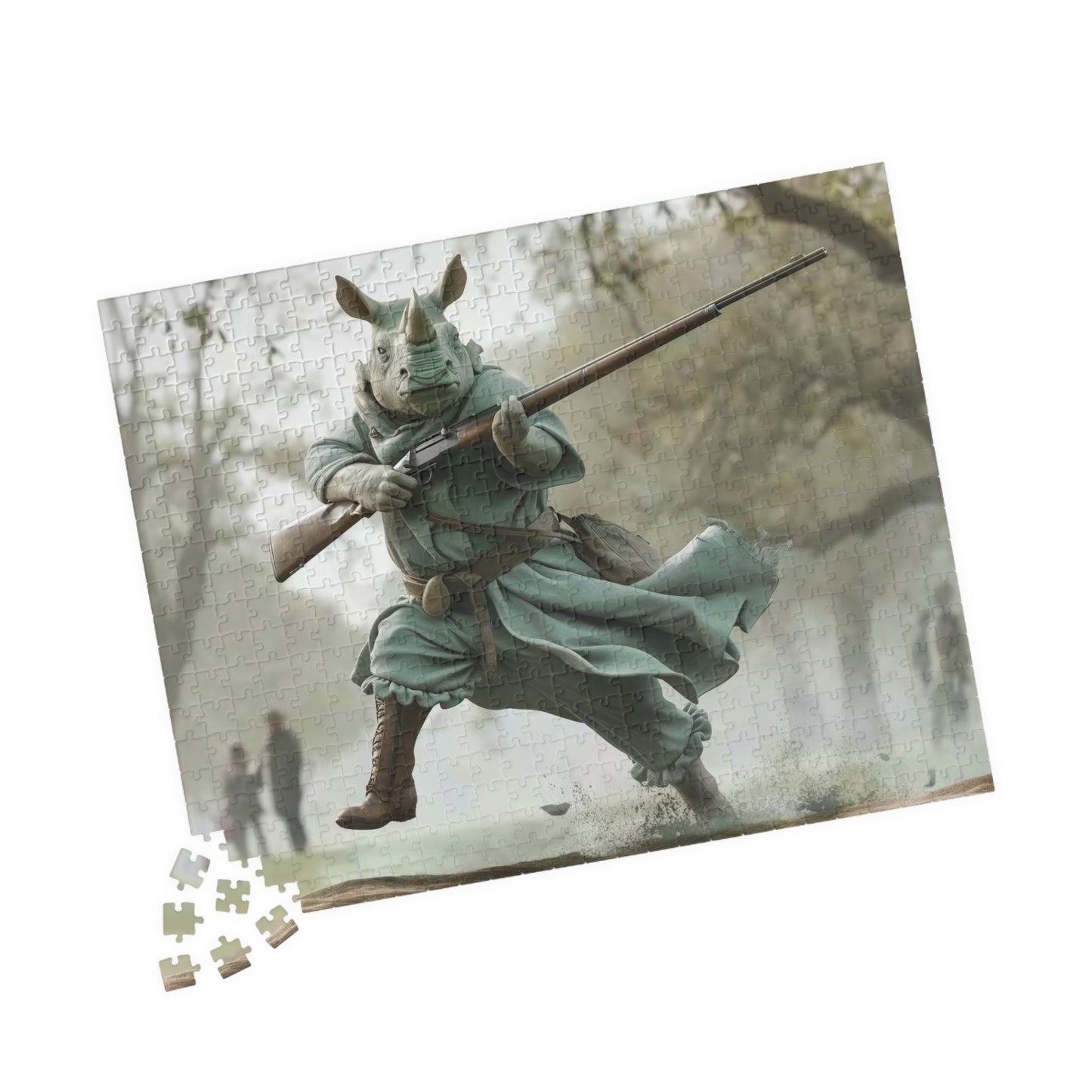 Ivory Hunter, Wanted Poacher (jigsaw puzzle)