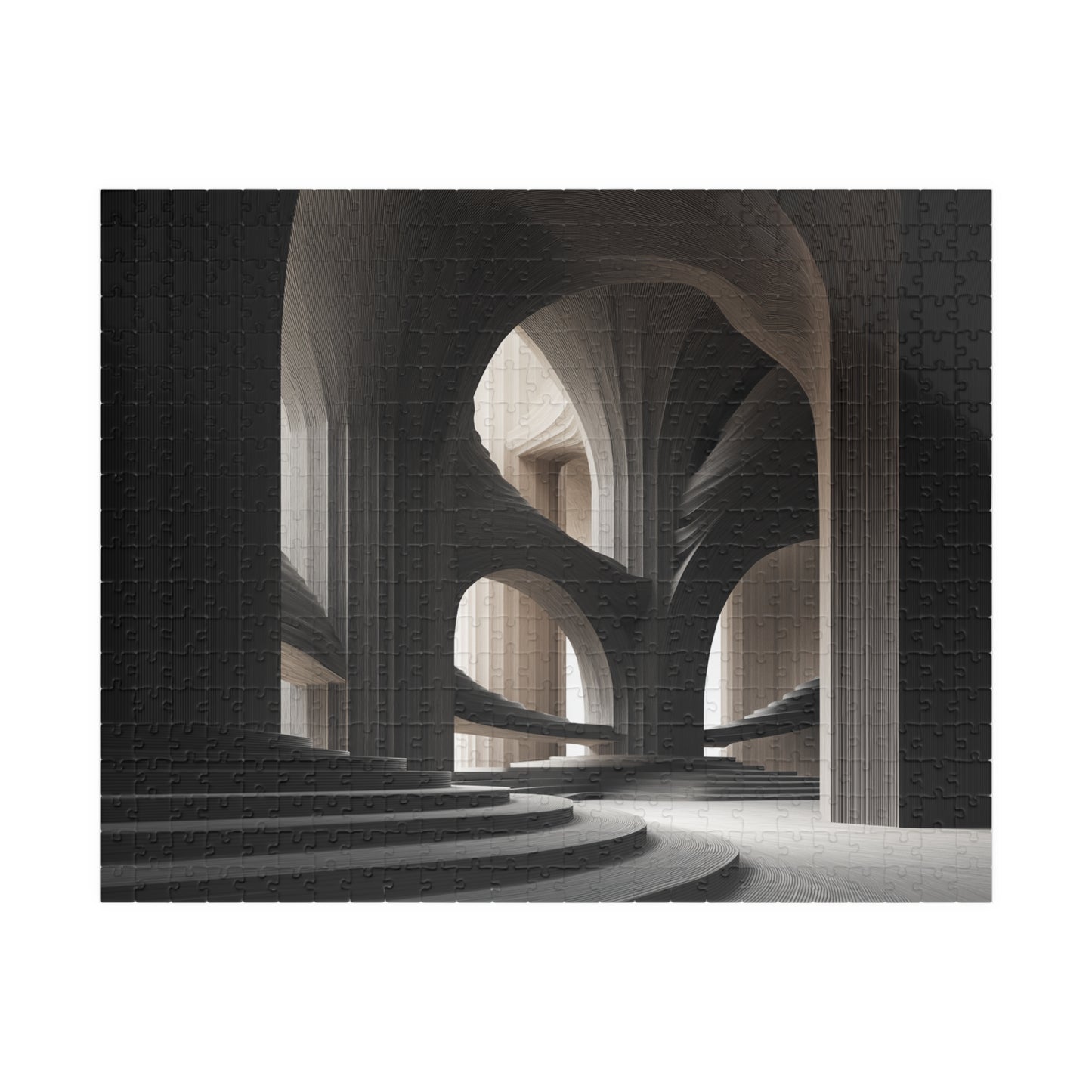 Architectural Flow, Beautiful Maze (Jigsaw Puzzle)