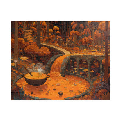 Pumpkin Flavored Forest, The Autumn Kitchen (Jigsaw Puzzle)