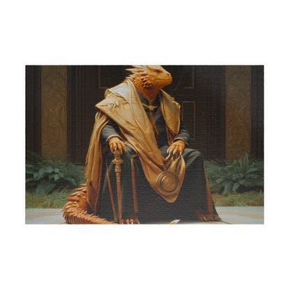 Ornate Oracle, Golden Knowledge (Jigsaw Puzzle)