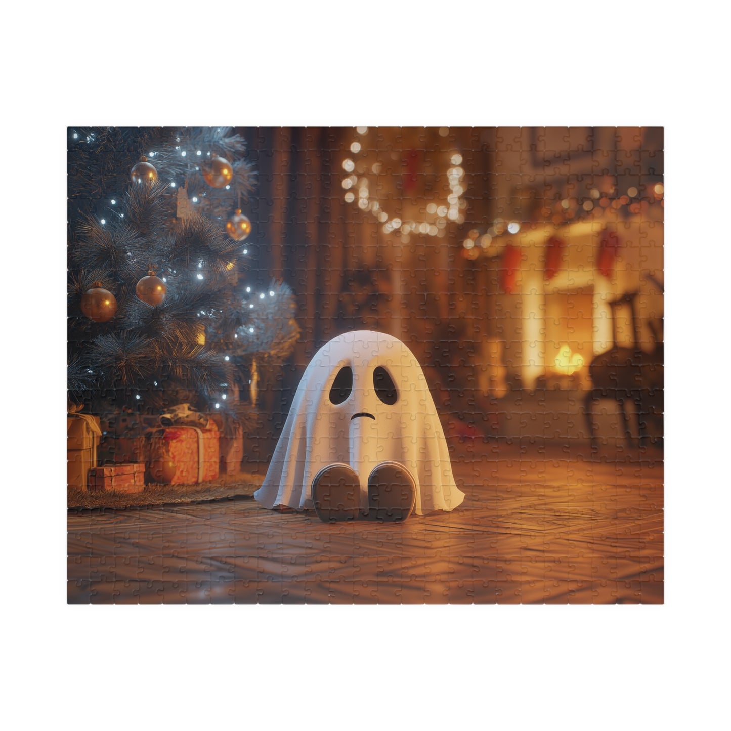 Farewell to Frights, Pumpkins to Presents (Jigsaw Puzzle)